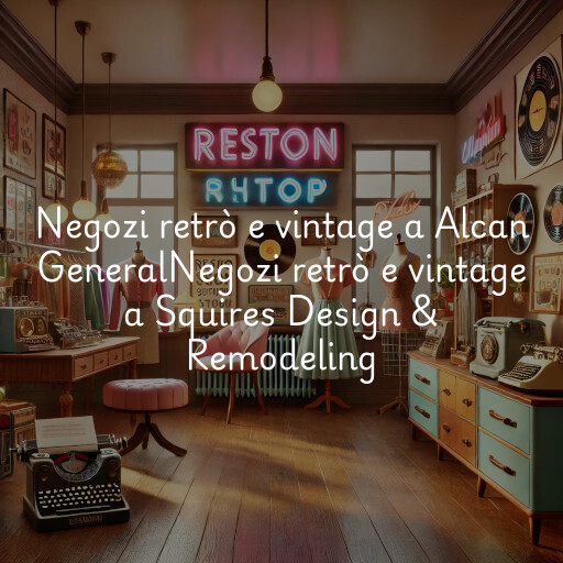 Negozi retrò e vintage a