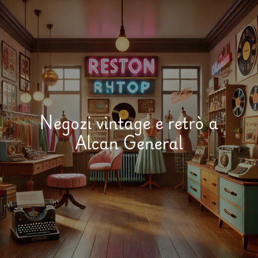 Negozi vintage e retrò a Alcan General