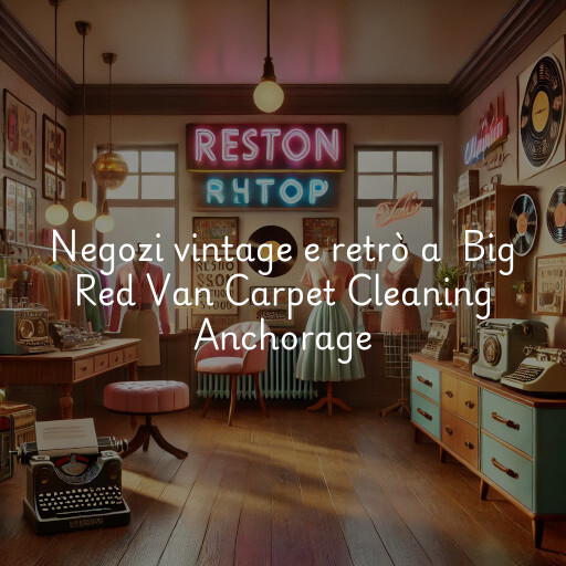 Negozi vintage e retrò a Big Red Van Carpet Cleaning Anchorage