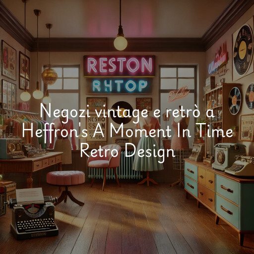 Negozi vintage e retrò a Heffron's A Moment In Time Retro Design