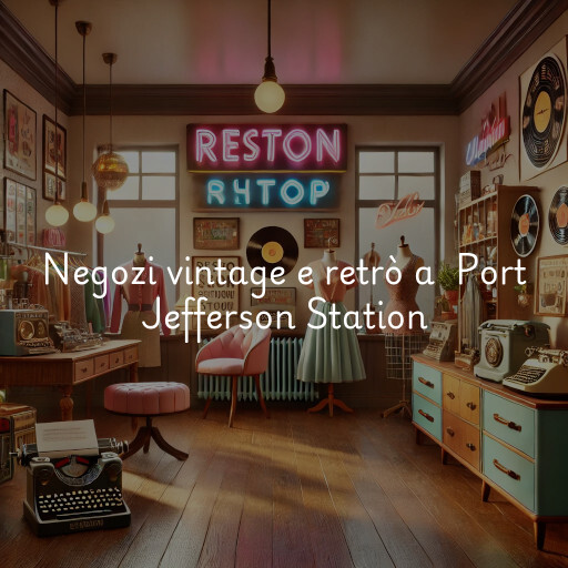 Negozi vintage e retrò a Port Jefferson Station