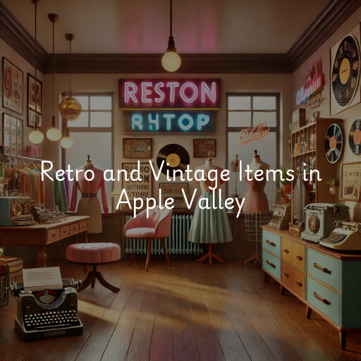 Find retro and vintage items in Apple Valley