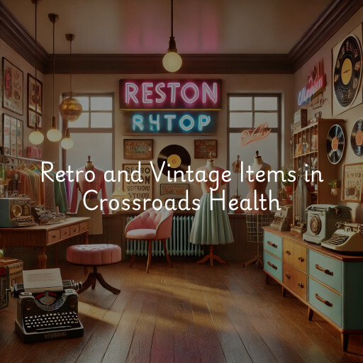 Retro and Vintage Items Crossroads Health