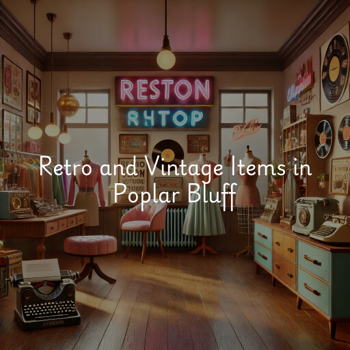 Find retro and vintage items in Poplar Bluff