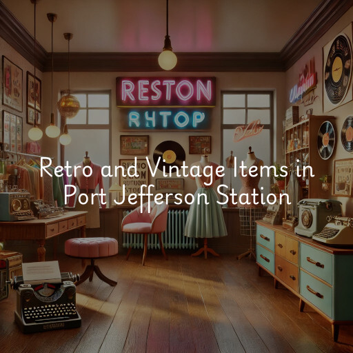 Find retro and vintage items in Port Jefferson Station