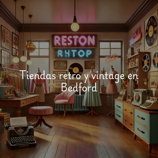 Tiendas retro y vintage en Bedford