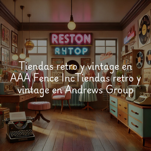 Tiendas retro y vintage en