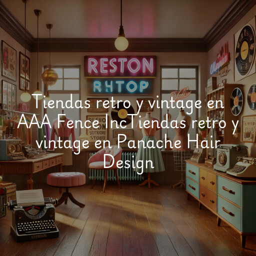 Tiendas retro y vintage en