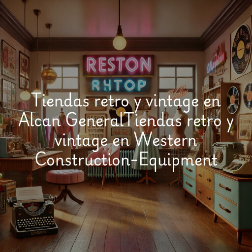 Tiendas retro y vintage en