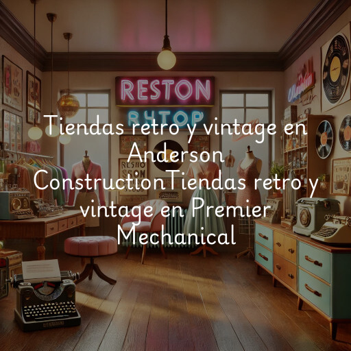 Tiendas retro y vintage en