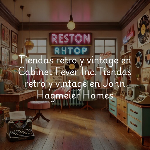 Tiendas retro y vintage en