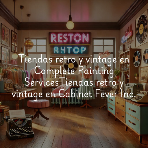 Tiendas retro y vintage en