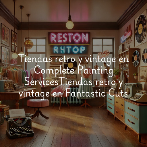 Tiendas retro y vintage en