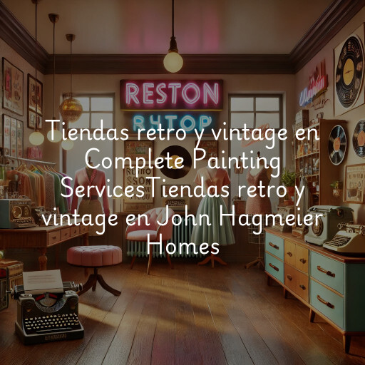 Tiendas retro y vintage en