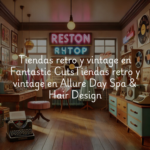 Tiendas retro y vintage en