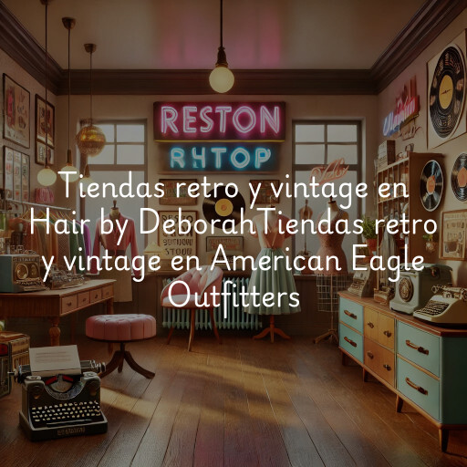 Tiendas retro y vintage en