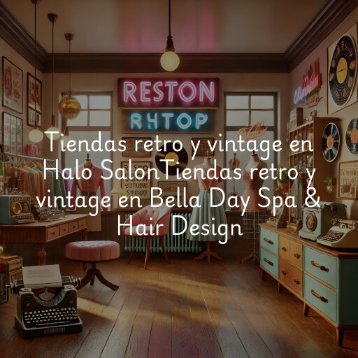 Tiendas retro y vintage en