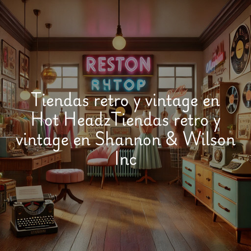 Tiendas retro y vintage en