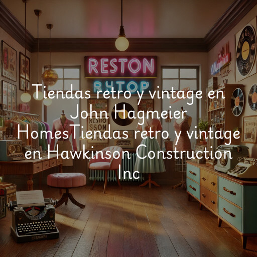 Tiendas retro y vintage en