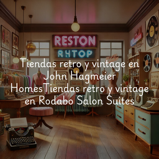 Tiendas retro y vintage en