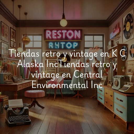 Tiendas retro y vintage en