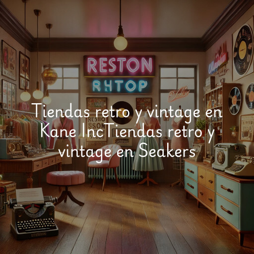 Tiendas retro y vintage en