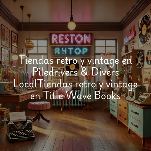 Tiendas retro y vintage en