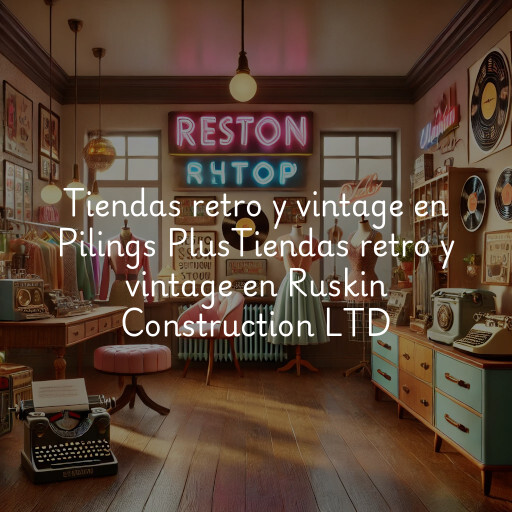 Tiendas retro y vintage en