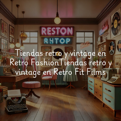 Tiendas retro y vintage en