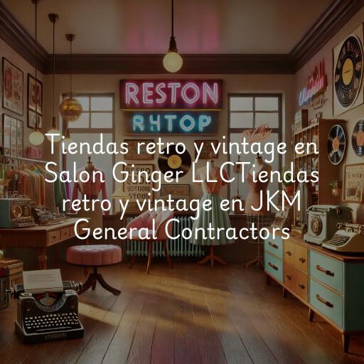 Tiendas retro y vintage en