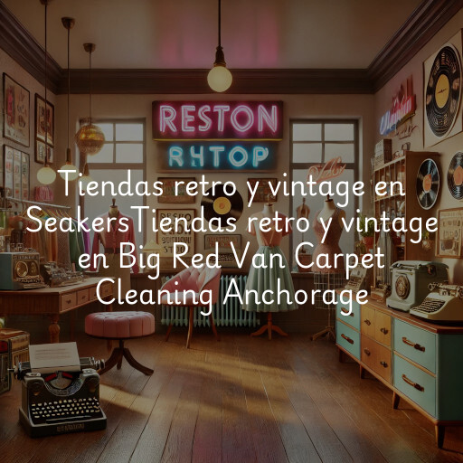 Tiendas retro y vintage en