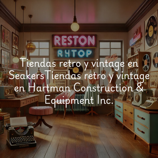 Tiendas retro y vintage en