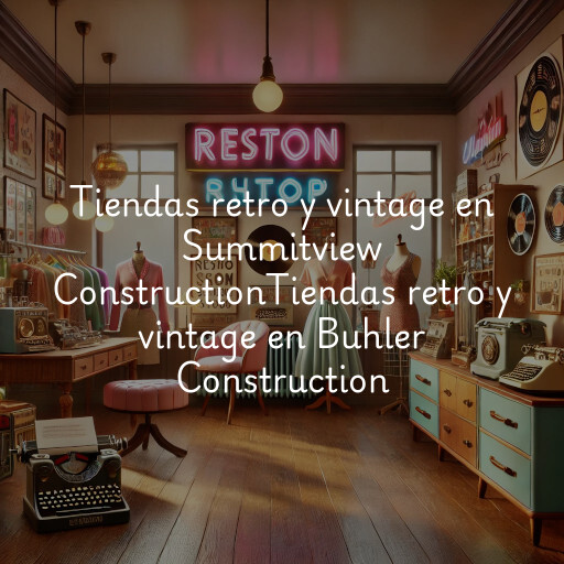 Tiendas retro y vintage en