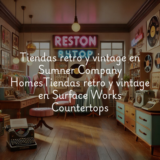 Tiendas retro y vintage en