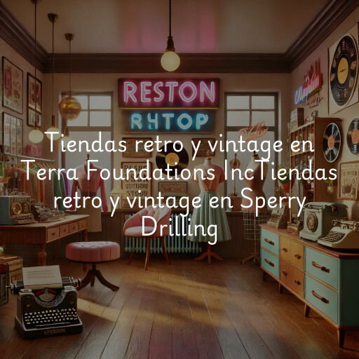 Tiendas retro y vintage en