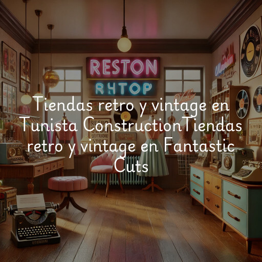 Tiendas retro y vintage en