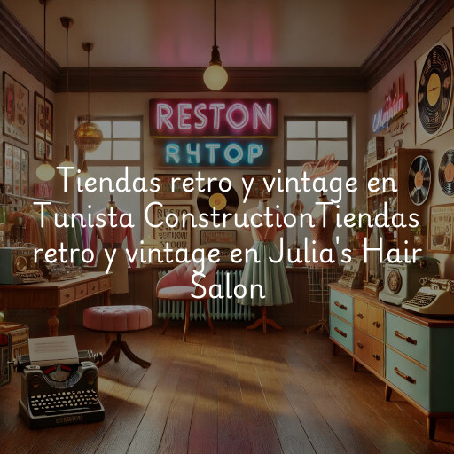 Tiendas retro y vintage en