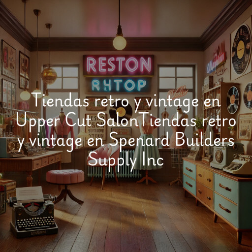 Tiendas retro y vintage en