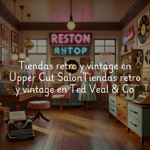 Tiendas retro y vintage en