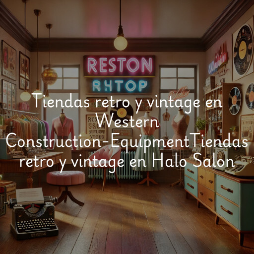 Tiendas retro y vintage en