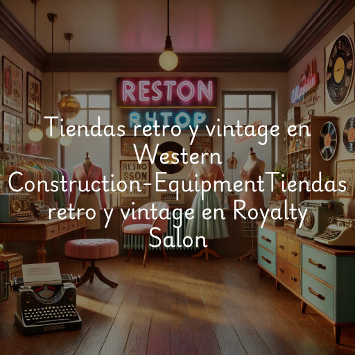 Tiendas retro y vintage en