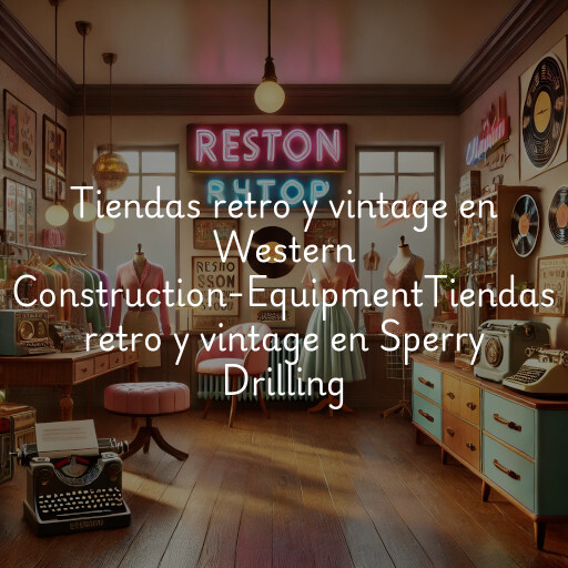 Tiendas retro y vintage en