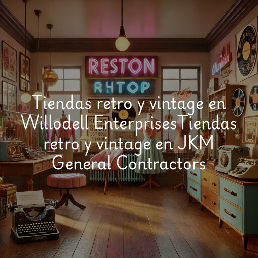 Tiendas retro y vintage en