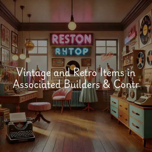 Vintage and Retro Items at  Associated Builders & Contr